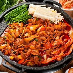 남한산성 명물 100% 국내산 오리주물럭 (양념/간장) 600G X 2팩