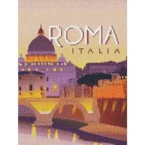 보석십자수 30x40 로마/십자수/풍경/구슬/보석/블링/어린이/30X40/자수/그림/DIY/공예/큐빅/가족/소품/공작