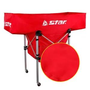 멀티 T형 볼카트 레드 (천)/볼바구니/볼케리어/볼박스/V형/볼캐리어/Y형/공거치대/공보관/공보관대/카트