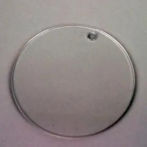 [하프클럽/셀러허브_여성트랜드패션]투명 아크릴판 아크릴키링 원형