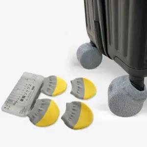 [하프클럽/]캐리어 바퀴 커버 휠 보호 양말 4개