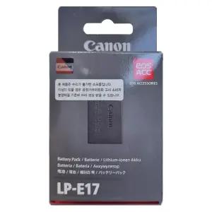 캐논 LP-E17 정품 배터리 (박스포장 새상품) V1, R50, RP, M6 Mark II, M6, 200D II, 200D, 800D, 750D -B1-