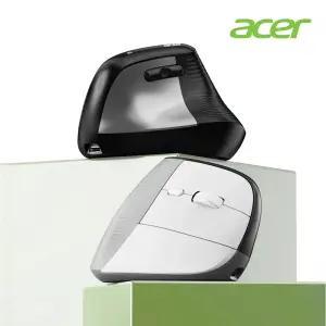 에이서 OMR322 버티컬 마우스 3모드 무선 블루투스 사무용 손목보호 마우스 색상선택