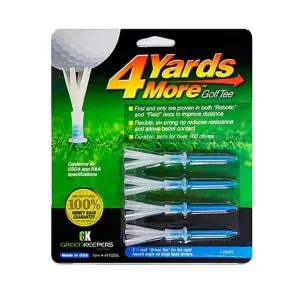 4야드 골프티 롱티 4개 비거리증가 플라스틱