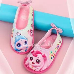 캐치티니핑 프린세스 미끄럼방지 덧신 / 아기 유아 유치원 실내화