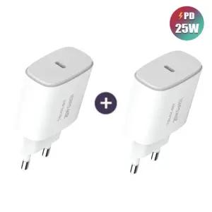 2개 템플러 PD 25W 1포트 가정용 충전기 (고속 급속 초고속 핸드폰 스마트폰 C타입충전기)