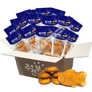 (임박26년3월28일) 청우 붕어빵(80g) x 30봉 간식 카스타드 빵 케이크