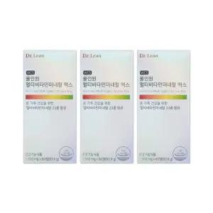 닥터린 올인원 멀티비타민 미네랄 맥스 1560mg 60정 3개/mj