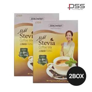 스테비아 커피 믹스 스틱 250개입 x 2개 /당제로/제로칼로리/맛은그대로/깔끔한끗맛/커피믹스