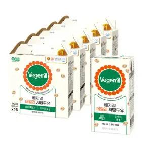 베지밀 데일리저당 두유 190mlx80팩