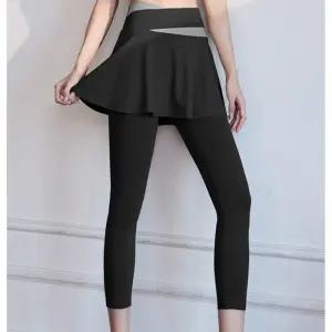 [룽스]여성 치마 레깅스 필라테스 스판레깅스 요가 힙커버