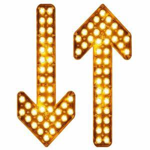 화살표 싸인보드 LED 220V 후방 차량 방향지시등 지시등 방향