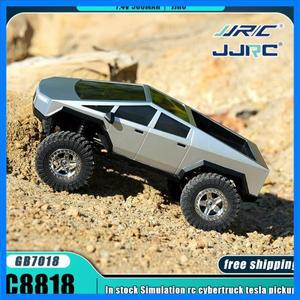 재고 있음 JJRC C8818 RC카 시뮬레이션 RC 사이버트럭 픽업 합금 오프로드 자동차 무선 조종 자동차 남자아