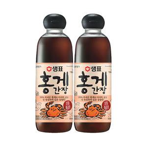 샘표 홍게간장 830ml, 2개
