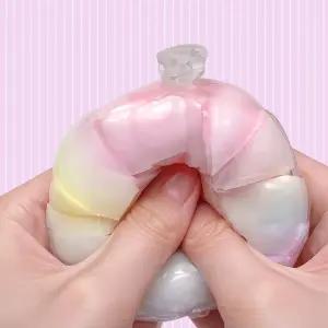 솜사탕 왁뿌볼 왁스 말랑이 스퀴시 크런치 ASMR 스트레스 해소