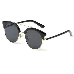 동글이 선글라스 남자 여자 레트로 미러 보잉썬 패션 남녀공용 심플