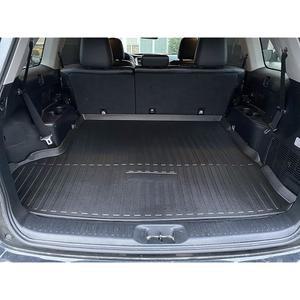 2014-2019 토요타 하이랜더용 프리미엄 카고 라이너 100% 보호 - 커스텀 핏 자동차 트렁크 매트 올 시즌 블랙 3D 측정
