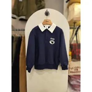 [지프키즈] 지프키즈 곰 와펜 카라 맨투맨 KQ1TSU816 2가지색상 [P003762544]