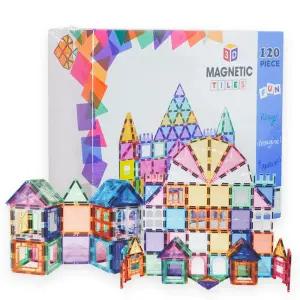 토이토 맥타일즈 자석 블럭 마그네틱 블록 교구 놀이, 120pcs 교구세트