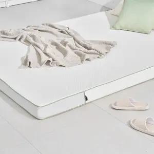 [지누스][방수커버 증정] 그린티 플러스 메모리폼 토퍼 리뉴얼 (10cm/슈퍼싱...