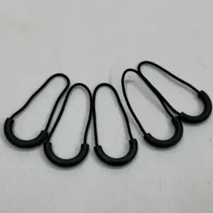 지퍼손잡이 가방 의류 U형 자크고리 검정 5p 지퍼풀러 지퍼고리 지퍼손잡이