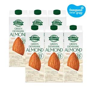 [동원] 그린덴마크 아몬드 950ml x6입