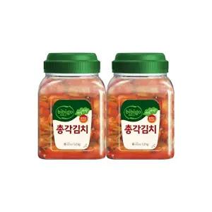 [CJ제일제당][T]비비고 총각김치 1.2kg(PET) x2개
