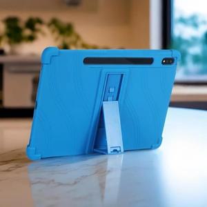 레노버 탭 P12TB370FU용 케이스 12.7인치 태블릿 안전 임팩 방지 실리콘 스탠드 커버