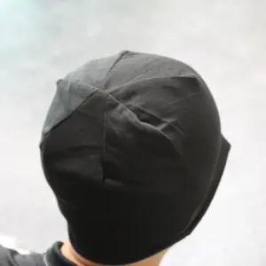 윈코 항암 암환자 두겹 비니모자 블랙