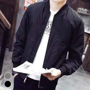 얇은 QF623978 깔끔 블루종 점퍼 디자인 남자 멋스러운