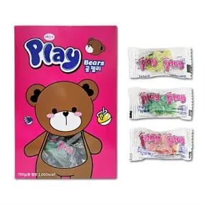 플레이 베어 700g 곰모양 수입 젤리