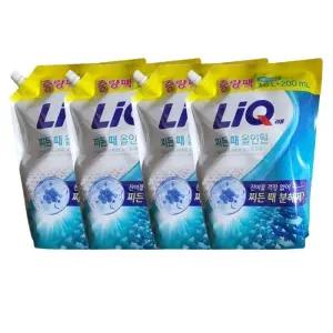 리큐 찌든때 올인원 2L(증략팩) x 4개 겸용