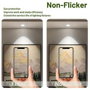 10개 MR16 LED 스포트라이트 7W GU5.3 베이스 12 - 24V AC/DC 3000K/4000K/600K-눈부심 방지 레스토랑 바