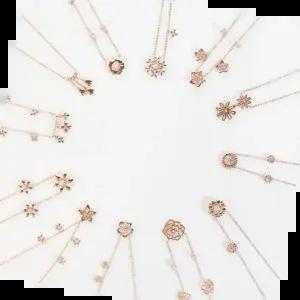 패션목걸이 라라 탄생화 목걸이