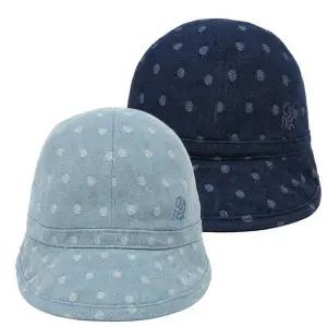 원더플레이스 (꼬모니노즈) (CN)26 WASHING DENIM DOT HAT (2 COLOR)WW9N3UAAC102