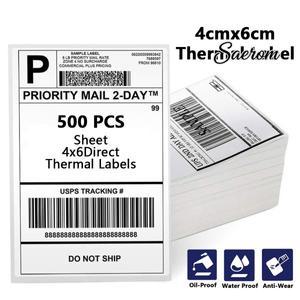 4X6 직접 열 라벨 용지 100x150mm  DHL UPS Express 로고 바코드 9220/9210/246S/D200M