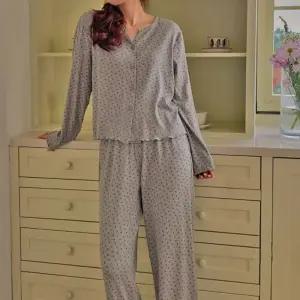 그레이톤 잔잔한꽃 러블리 잠옷 세트 패션 잔세트 여성 홈웨어 웨어 수면웨어