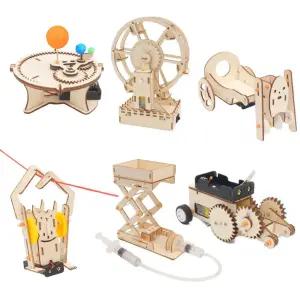 티처스 STEAM 과학 교구 중급패키지 B세트 6종만들기키트 DIY만들기 초등DIY만들기 상자 장난감 놀이 만들