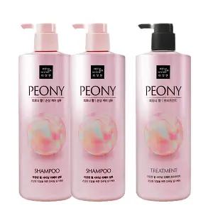 미쟝센 펄샤이닝 리페어 샴푸 피오니 1000ml 2개 + 트리트먼트 1000ml 1개