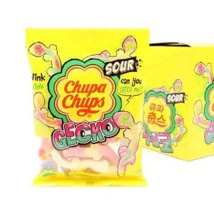 츄파춥스 젤리 샤워게코 90g (12개입)/단체/간식/어린이/젤리/사탕/아이들