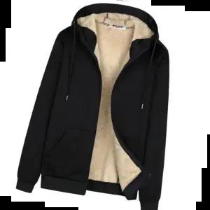 양털집업 남성 고등학생 겨울 봄 두꺼운 교실 기모 후드집업