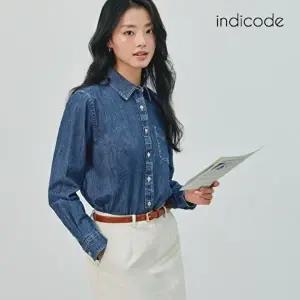 [인디코드]26SS 여성 뉴 에센셜 데님셔츠 2종