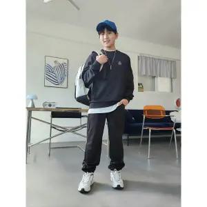 [블랙야크키즈](대구신세계)폴리 니트 소재로 가볍고 신축성이 우수한 맨투맨+조거팬츠 세트 [O루트니트...