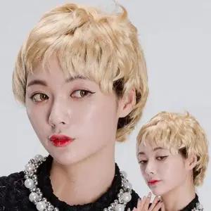 골드아이돌 GYQ625R6 헤어가발 할로윈데이 파티행사소품 무대가