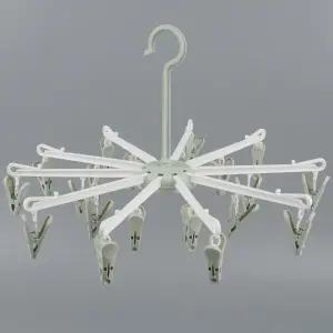 접이식 원형 걸이형 빨래 양말 미니 건조대