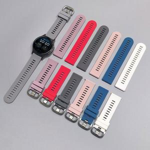 가민 D2 에어 X15 시계줄 베누 4 3 Sq2/포러너 570 손목밴드용 245 165/비보액티브 6 스트랩 20/22mm 실리콘 255 265