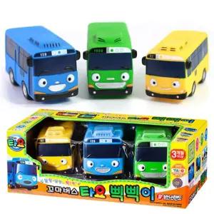 3세유아용 안전한 말랑재질 소리나는 버스장난감 어린이선물 상황극완구