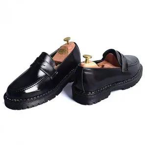 남성용 페니 스타일 정장화 컴포트 로퍼 웰트 단화 신발