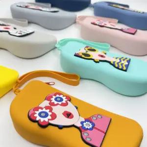 실리콘 안경케이스 8color 캐릭터 실리콘 선글라스케이스 안경파우치