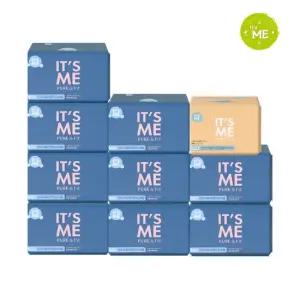 퓨어앤핏 생리대 슈퍼롱 오버나이트 6P x9개+롱라이너 20P x1개